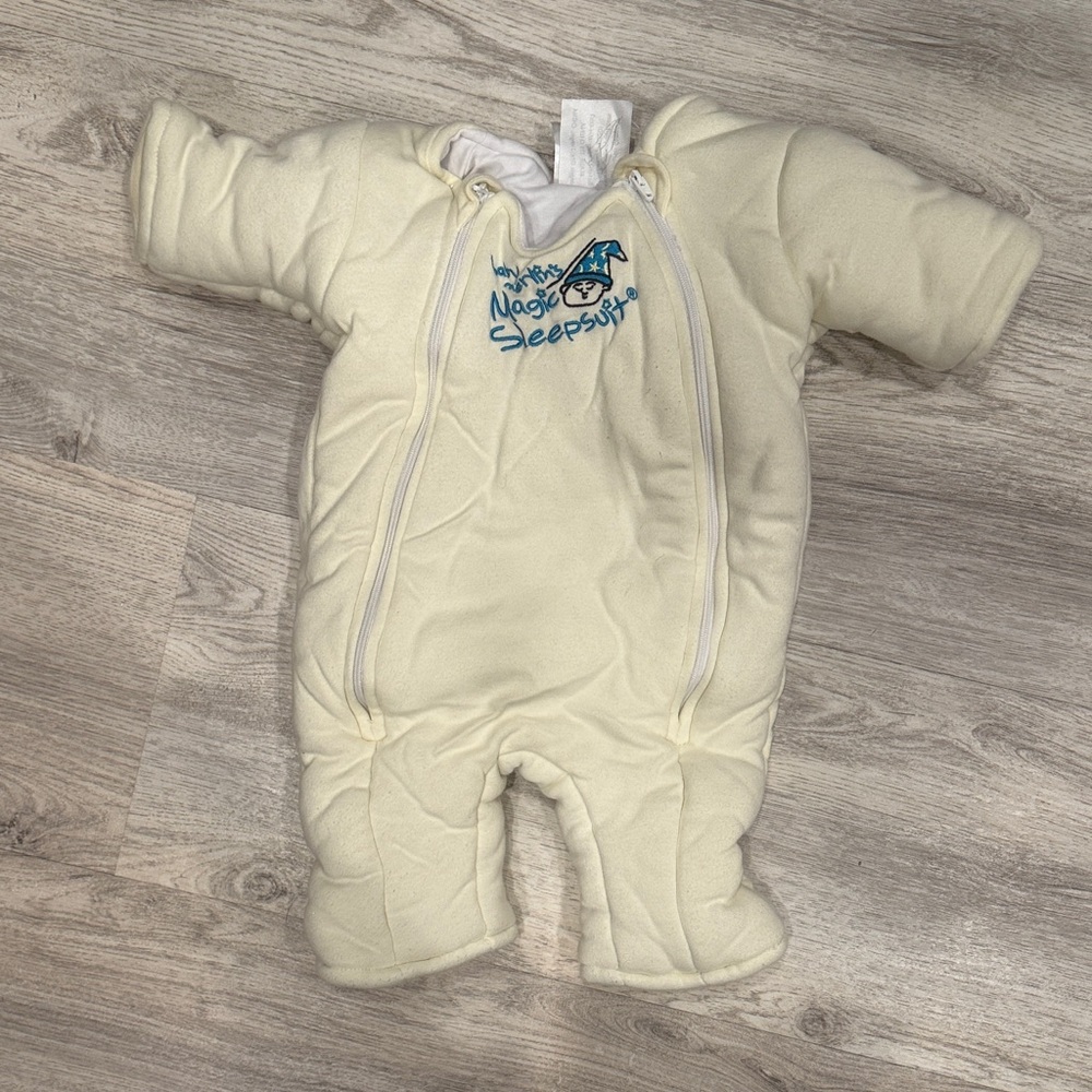 Magic Merlin Sleepsuit with Blue Embroidery large 6-9 months